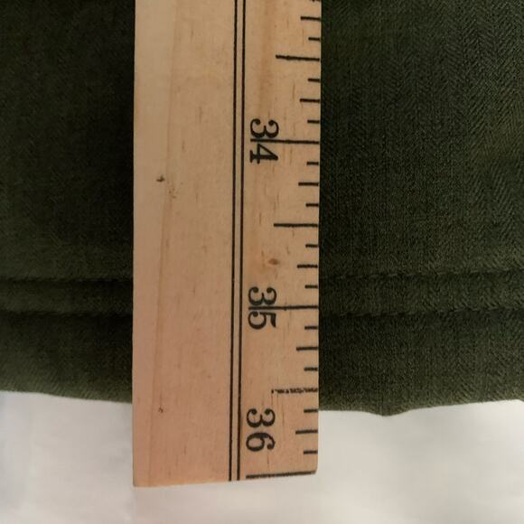 Eddie Bauer Men's Chore Jacket Olive Green Sz XLT Barn Coat Worker Utility - Picture 10 of 12